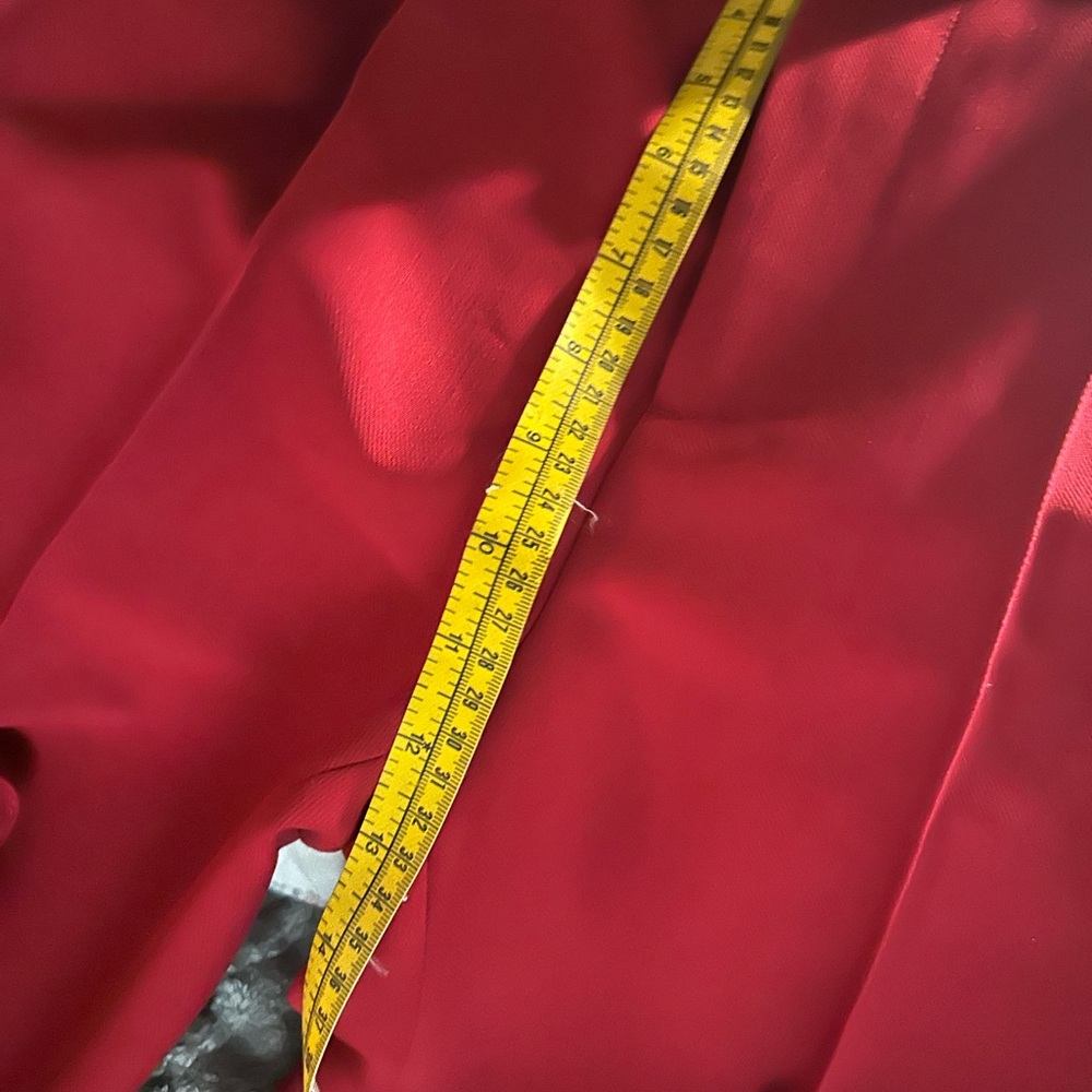 Zara Vibrant Red Pants - Picture 15 of 16